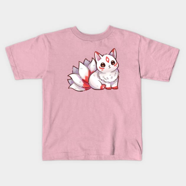 Kitsune Kids T-Shirt by Riacchie Illustrations